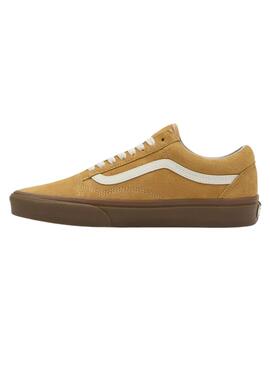 Chaussures Vans Old Skool marron pour homme