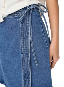 Jupe en jean Only Villa pour femme