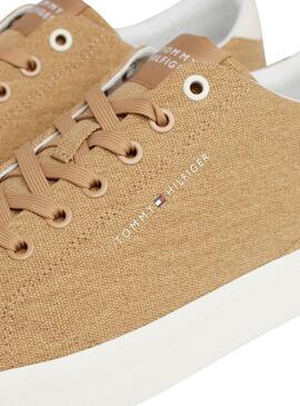 Sneakers Tommy Hilfiger Essential Camel pour Homme