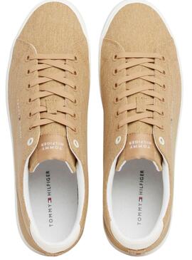 Sneakers Tommy Hilfiger Essential Camel pour Homme