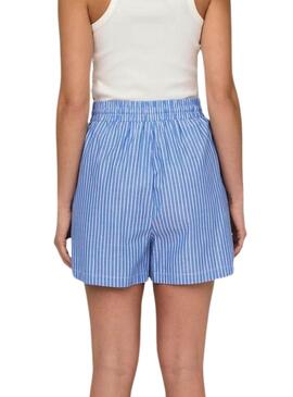 Shorts Only Larja Bleu Pour Femme