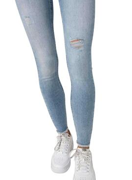 Jean ONLY Blush azul medio para mujer.