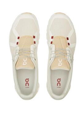 Chaussures de course On Running Cloud Push Blanc pour homme