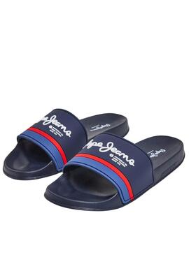 Sandales Pepe Jeans Portobello Marine pour hommes