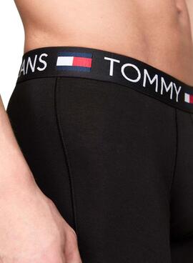 Paquet de 3 boxers Tommy Jeans Trunk Essential Noir Homme