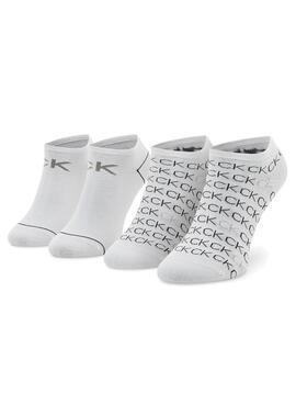 Paquet de chaussettes Sneaker blanches 2P pour femme.