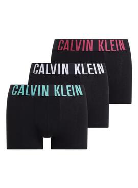 Pack de boxers Calvin Klein Jeans negro para hombres.