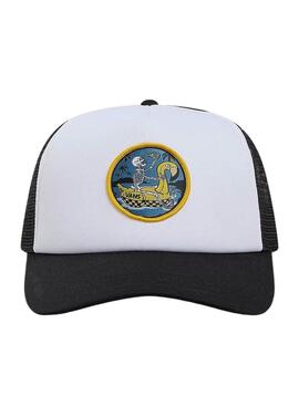 Casquette Vans Beer Float Blanc et Noir pour Homme