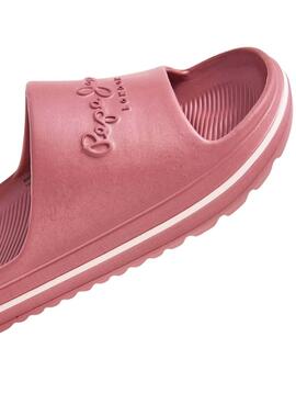 Sandales Pepe Jeans Beach Slide Rose Pour Femme