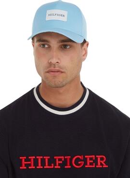 Casquette Tommy Hilfiger Monotype Season Bleu Homme Femme