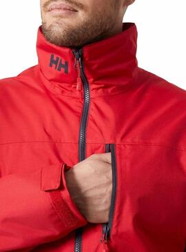 Veste Helly Hansen Crew Midlayer Rouge Pour Homme