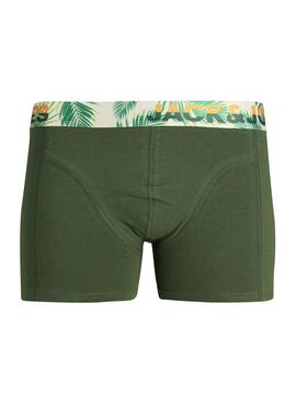 Paquet de boxers Jack and Jones Jacpaw multicolores pour homme