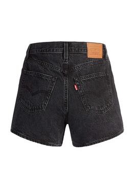 Short Levis 80s Mom Noir Pour Femme