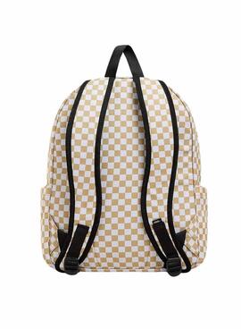 Sac à dos Vans Old Skool Check Jaune pour Femme