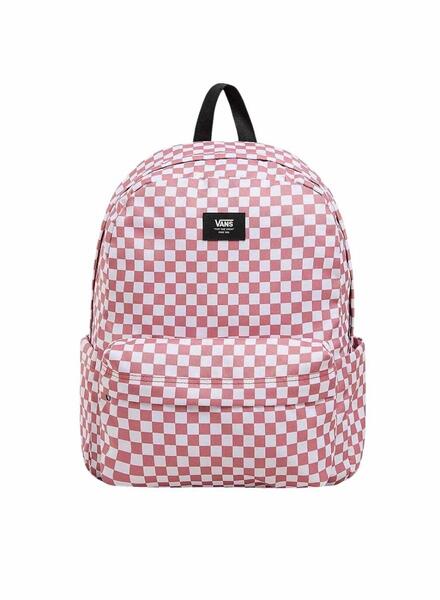 Sac a dos Vans Old Skool Check Rose pour Femme