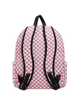 Sac à dos Vans Old Skool Check Rose pour Femme