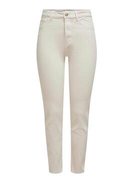 Pantalon Only Emily Beige Pour Femme