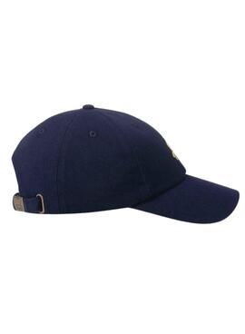 Casquette El Pulpo Washed Logo Marine Pour Homme