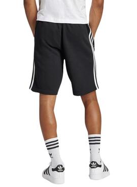 Short Adidas Adicolor 3 Rayures Noir Pour Homme