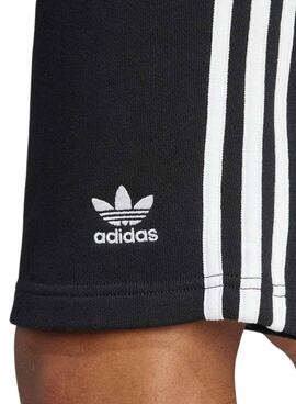 Short Adidas Adicolor 3 Rayures Noir Pour Homme