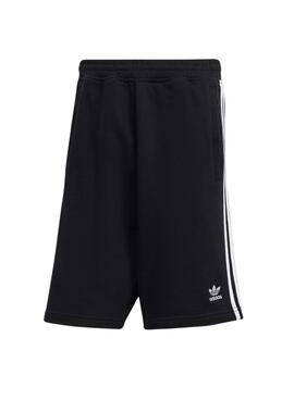 Short Adidas Adicolor 3 Rayures Noir Pour Homme