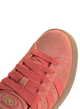 Chaussures Adidas Campus 00S Corail pour Femme