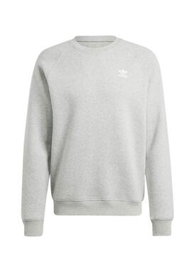 Sweat à capuche Adidas Trefoil Essentials Gris pour homme
