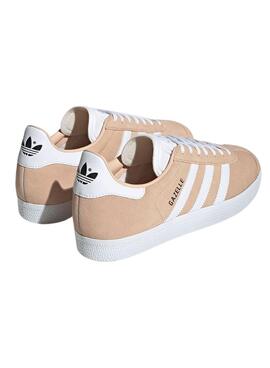 Chaussures Adidas Gazelle Rose Pour Femme