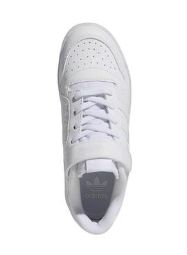 Chaussures Adidas Forum Low Blanches pour Filles et Garçons