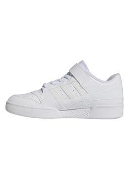 Chaussures Adidas Forum Low Blanches pour Filles et Garçons