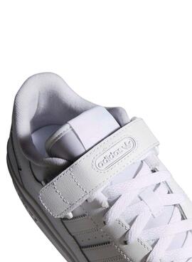 Baskets Adidas Forum blanches pour hommes