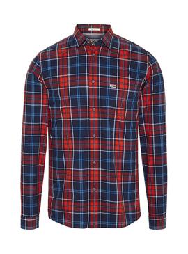 Chemise Tommy Jeans Essential Check Multi Homme
