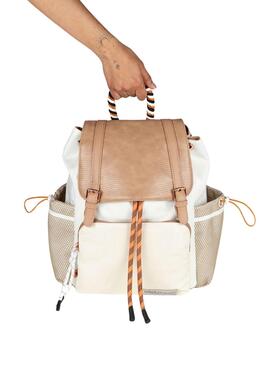 Sac à dos Munuch Deep Blanc pour femme