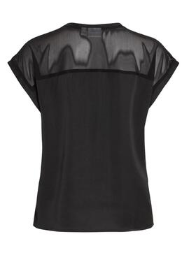 Top Vila Villette Noir Pour Femme