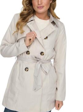 Gabardine Only Valerie Beige pour femme