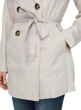 Gabardine Only Valerie Beige pour femme