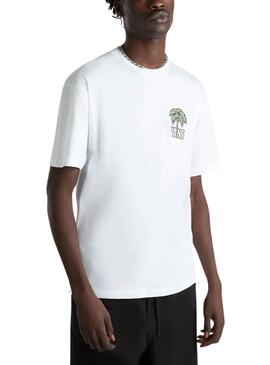 Camiseta Vans Down Time Blanc Pour Homme