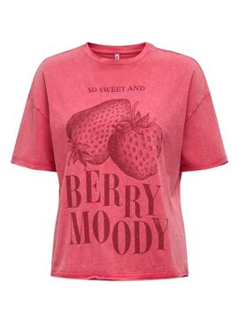 Maillot Only Kinna Fruit Fuchsia pour Femme