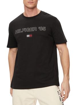 Maillot Tommy Hilfiger 85 Noir pour Homme