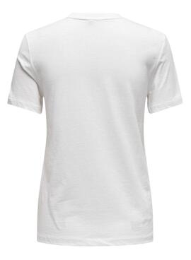 Camiseta Only Misa Blanche Pour Femme.