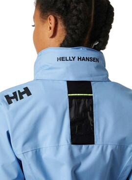 Veste Helly Hansen Crew Hooded Bleu pour Femme