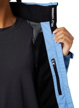 Veste Helly Hansen Crew Hooded Bleu pour Femme
