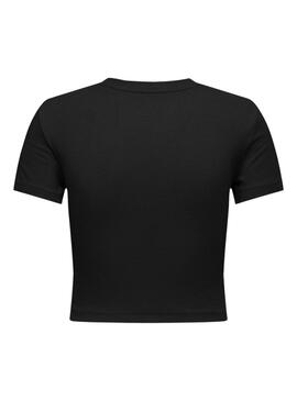 T-shirt Only Betty Noir pour femme