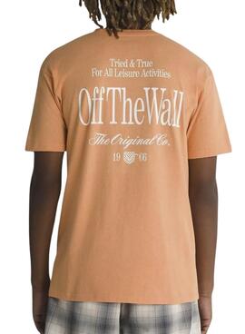 Maillot Vans Holdmdel Orange Pour Homme