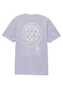 T-shirt Vans Hand Circle Purple pour homme