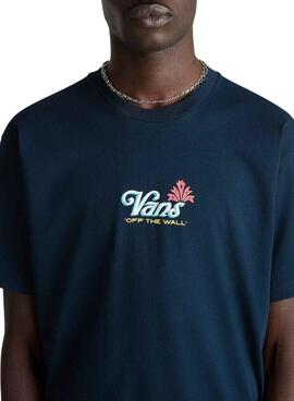 T-shirt Vans Ananas Bleu Pour Homme