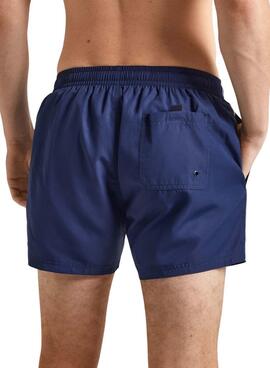 Maillot Pepe Jeans Logo Marin Pour Homme