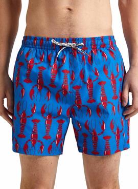 Maillot Pepe Jeans Lobster Bleu Pour Homme