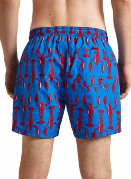 Maillot Pepe Jeans Lobster Bleu Pour Homme