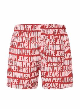 Maillot Pepe Jeans AO Logo Rouge pour Homme